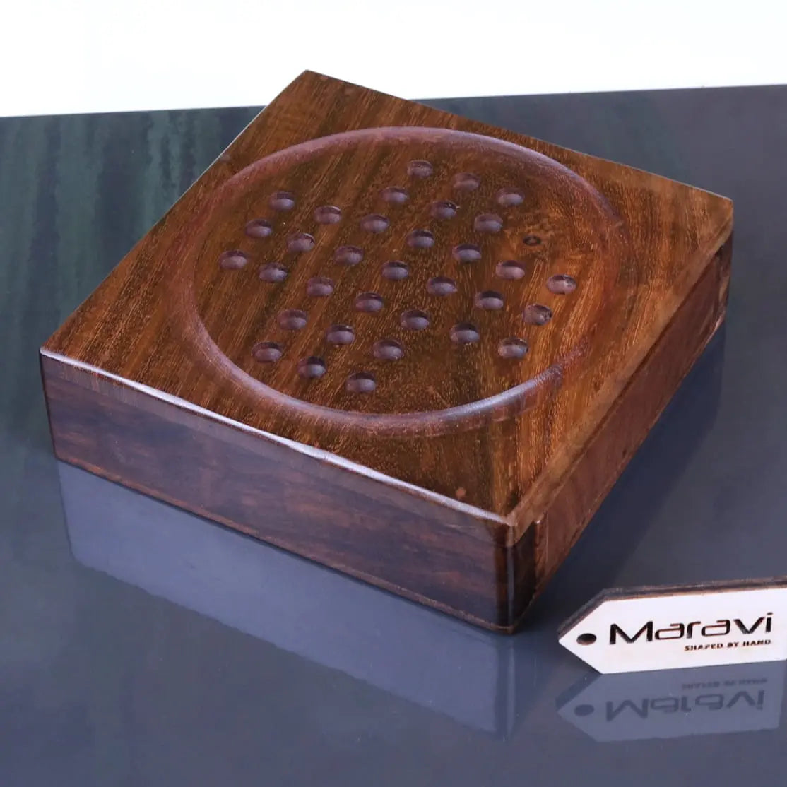 Sesih Pocket Solitaire Game with Steel Marbles