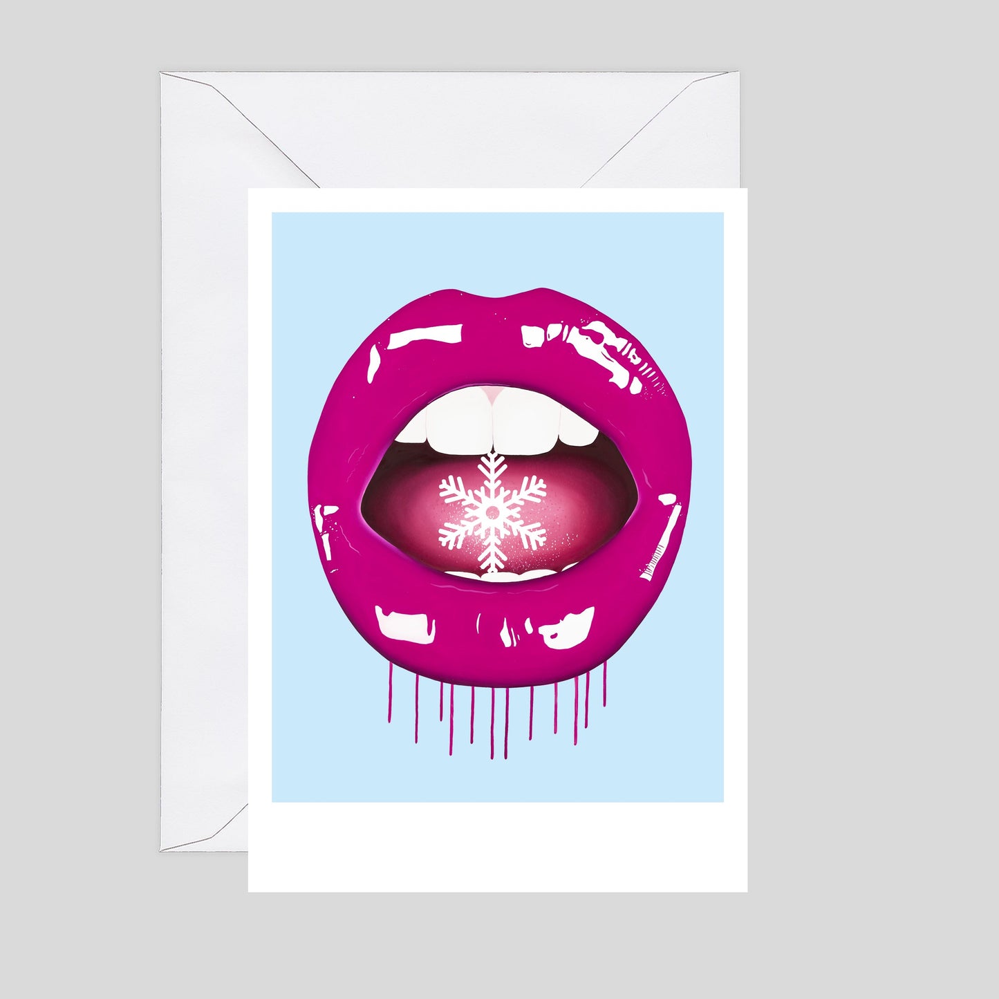 Sara Pope - Ice Pop - Greetings Card