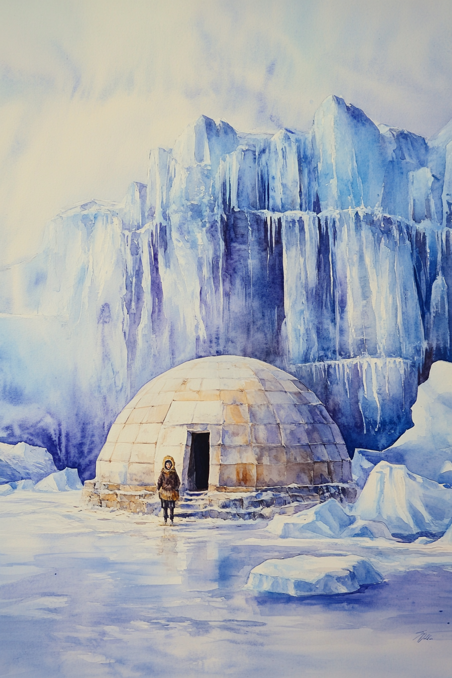Igloo Tranquility Canvas