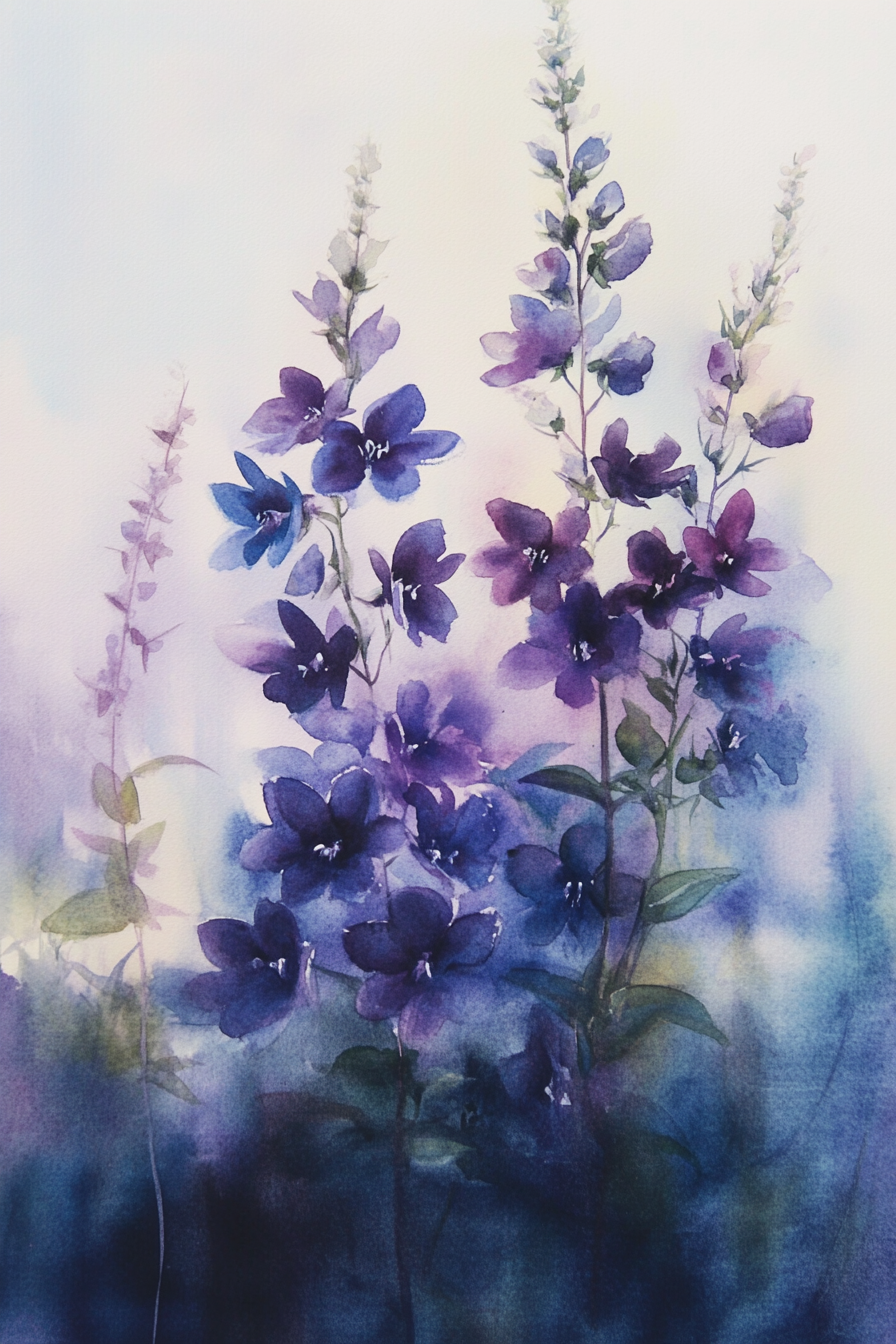 Indigo Lobelia Blanket
