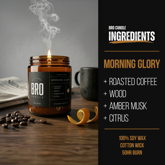 The Morning Glory Candle