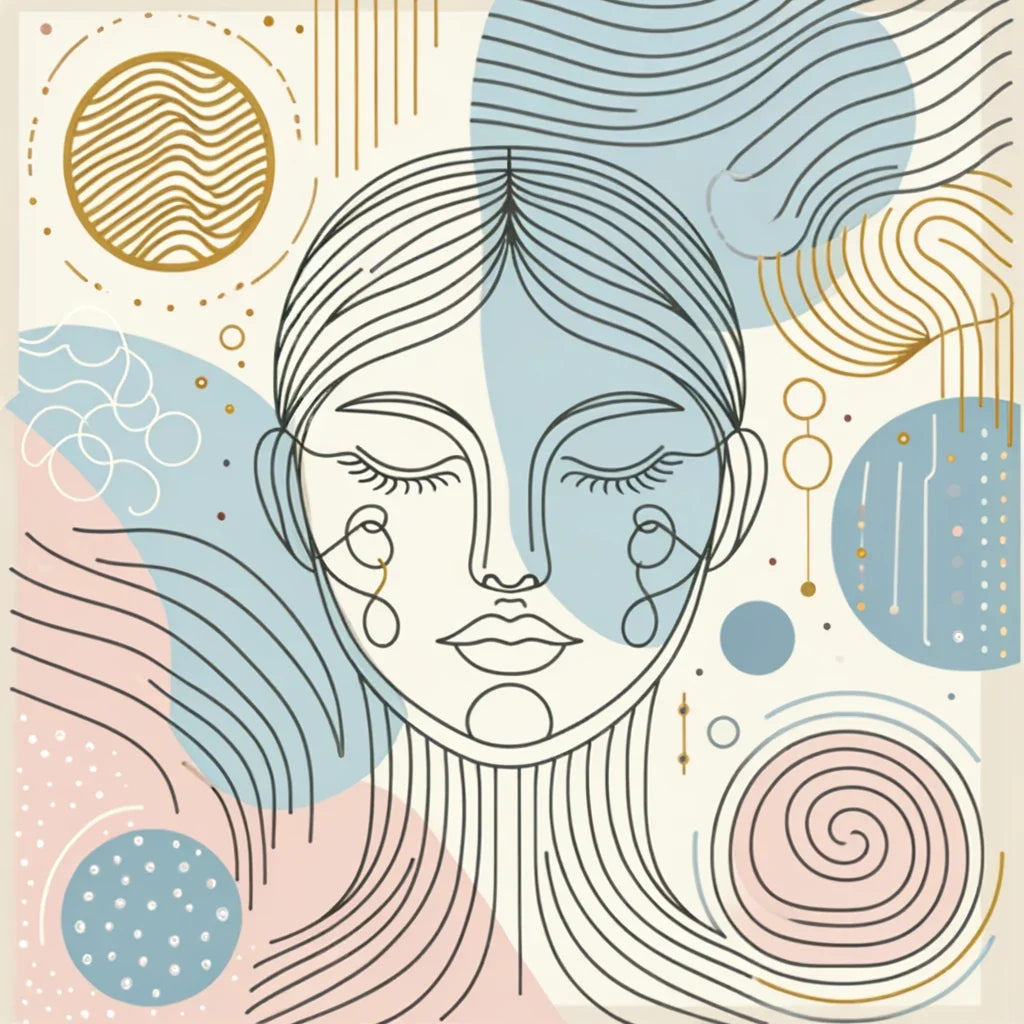 Introspective Harmony Canvas
