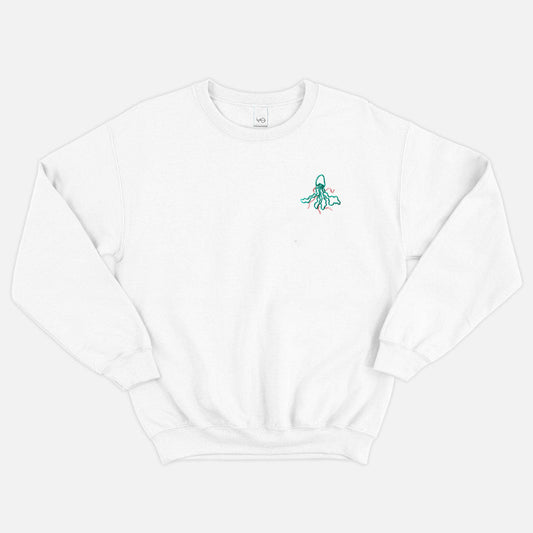 Jellyfish Embroidered Sweatshirt (Unisex)