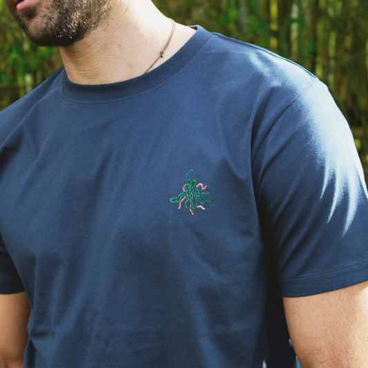 Jellyfish Embroidered T-Shirt (Unisex)