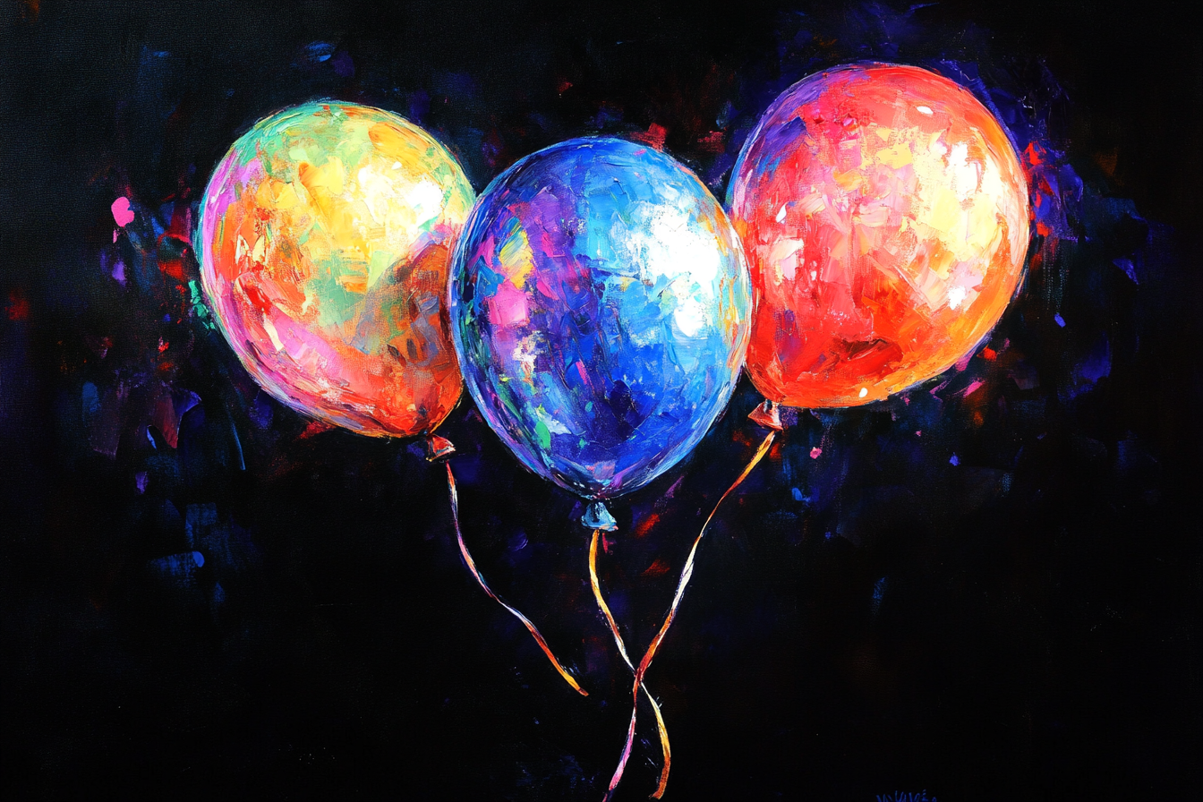 Joyful Balloons Blanket