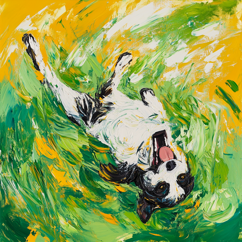Joyful Canine Canvas