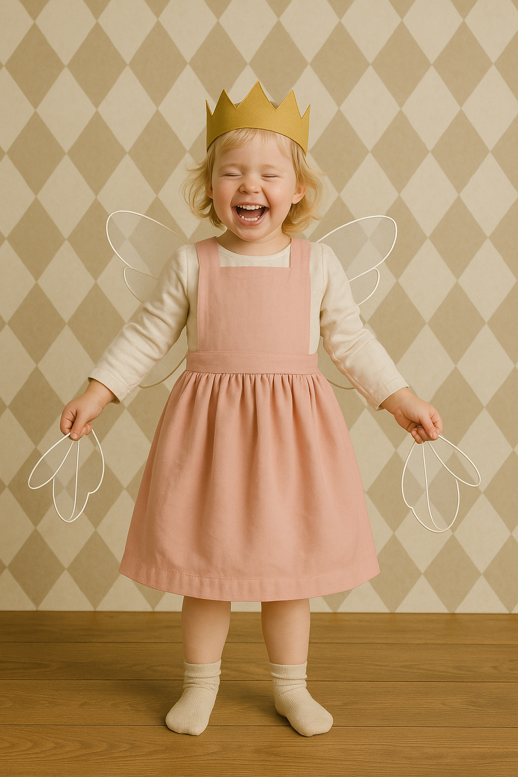 The Fairy Uniform: Linen Apron Girls