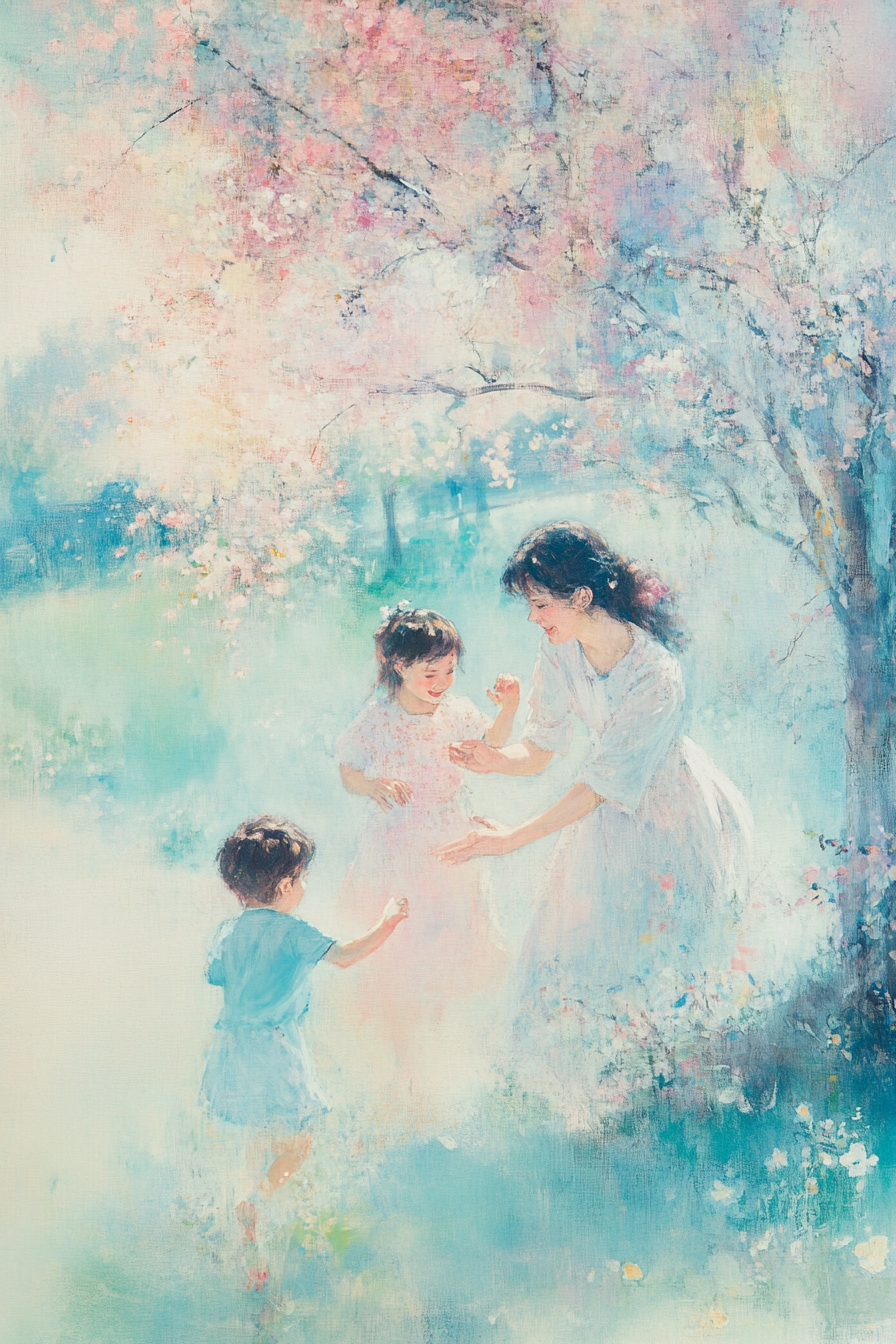 Joyous Family Moments Canvas