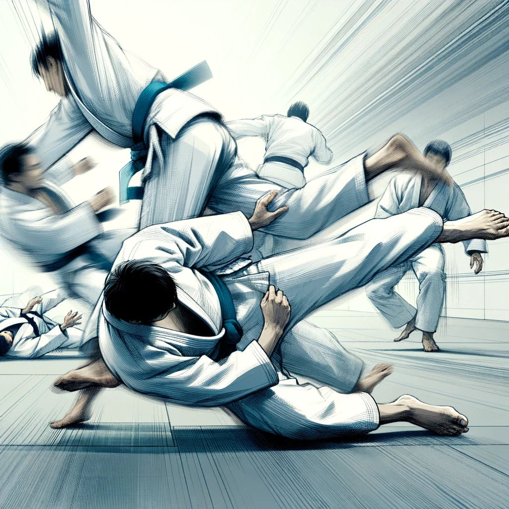 Judo Motion Cotton Cushion