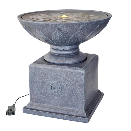 TheFoalyard Ivyline Kew Royal Botanic Gardens Bowl & Plinth Water Feature