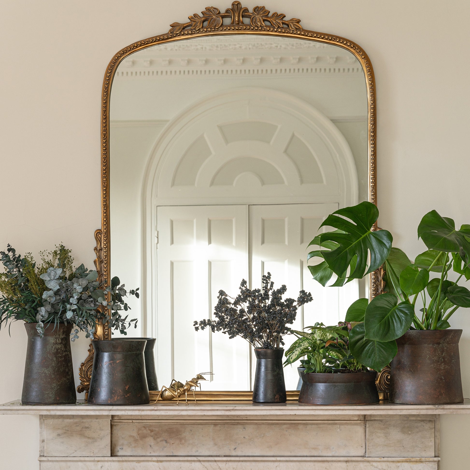 TheFoalyard Ivyline Kew Royal Botanic Gardens Handthrown Planter Old Bronze