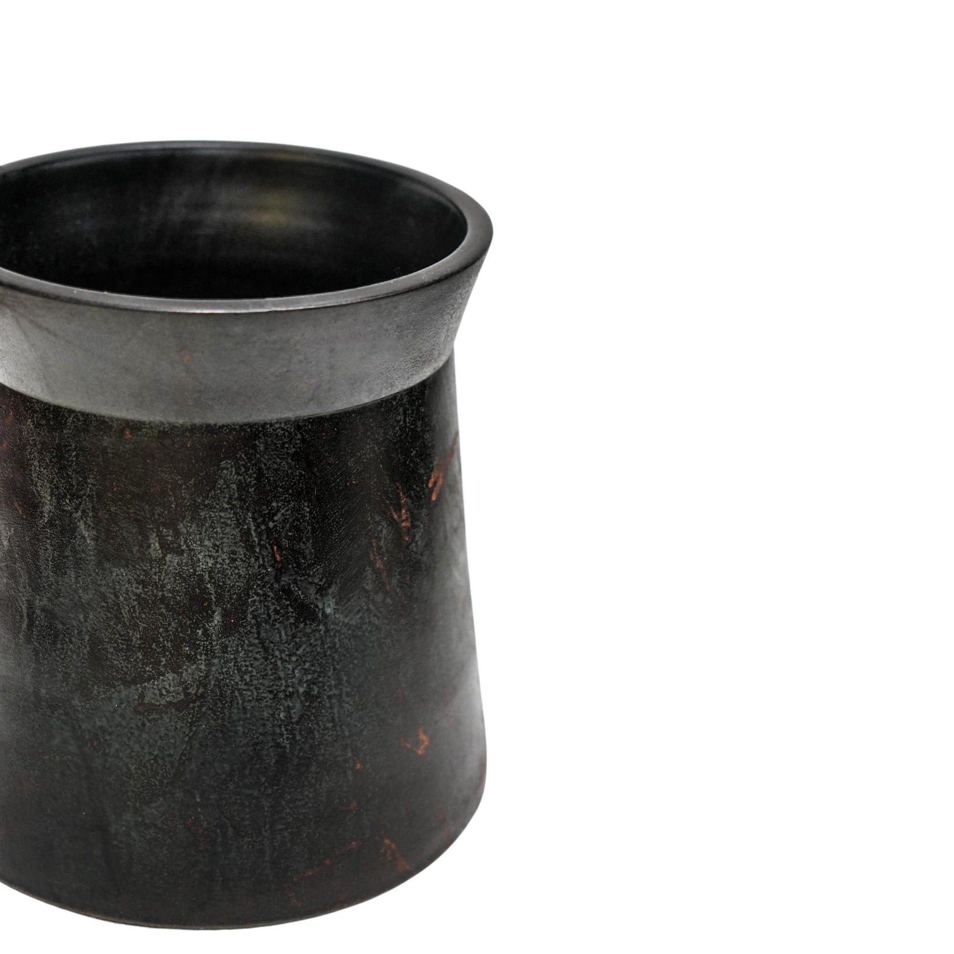 TheFoalyard Ivyline Kew Royal Botanic Gardens Handthrown Planter Old Bronze