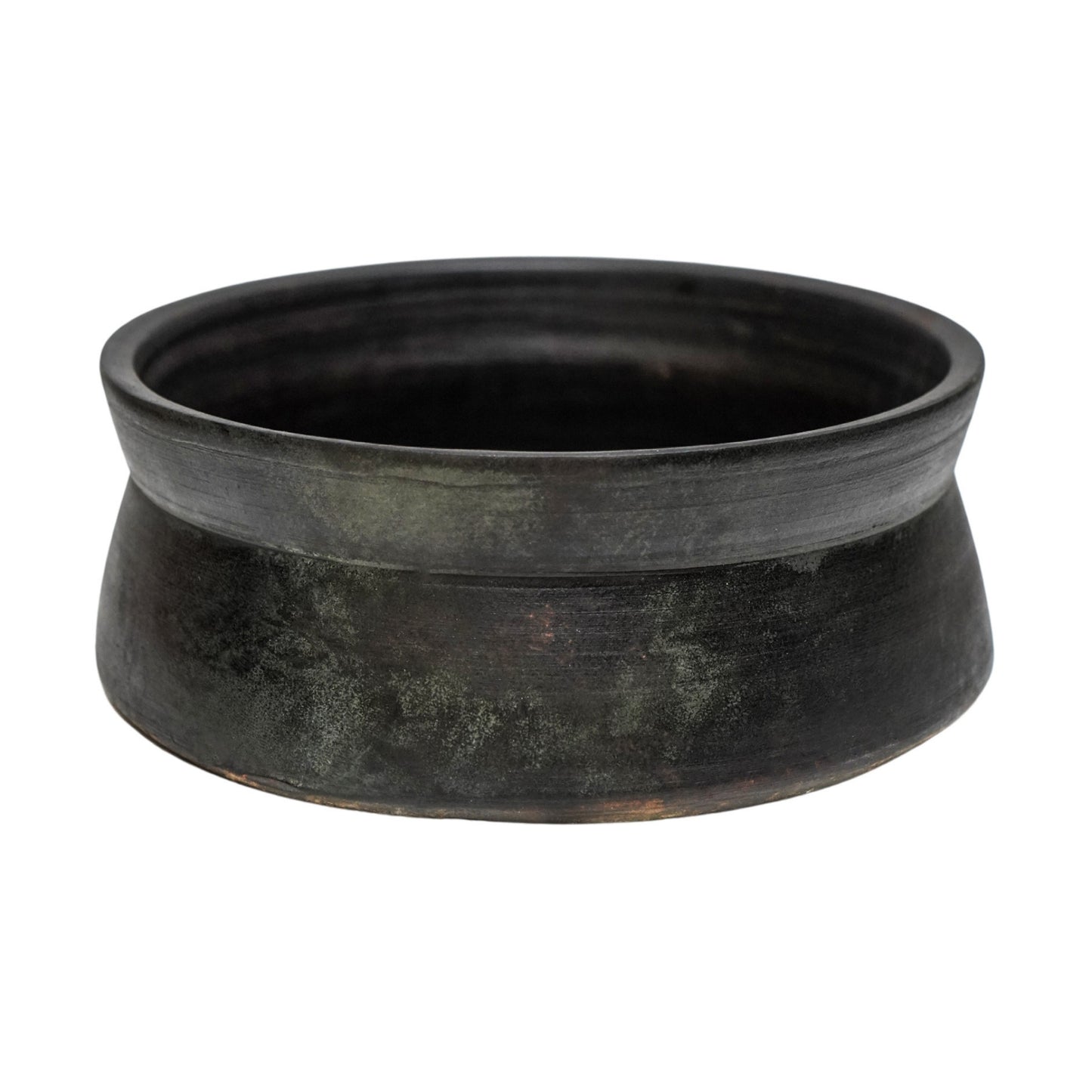 TheFoalyard Ivyline Kew Royal Botanic Gardens Handthrown Statement Bowl Old Bronze