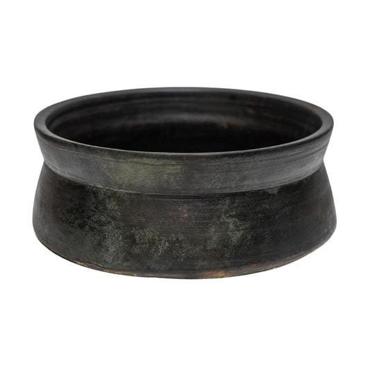 TheFoalyard Ivyline Kew Royal Botanic Gardens Handthrown Statement Bowl Old Bronze