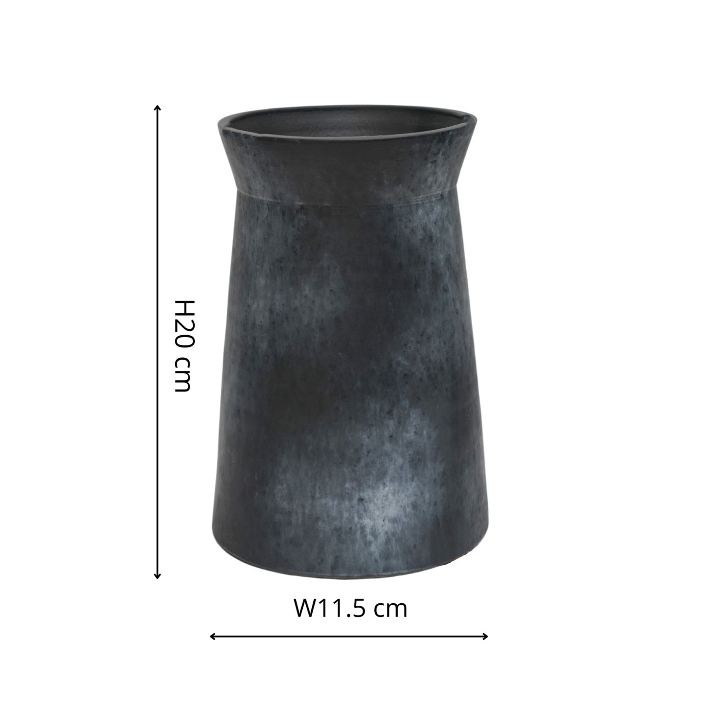 TheFoalyard Ivyline Kew Royal Botanic Gardens Handthrown Vase Basalt