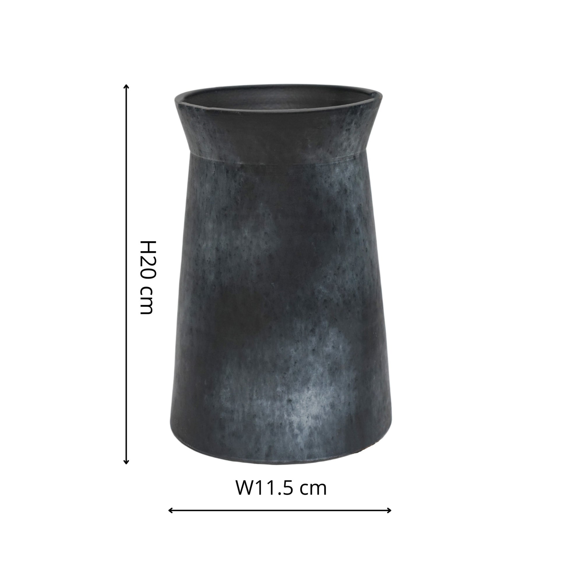 TheFoalyard Ivyline Kew Royal Botanic Gardens Handthrown Vase Basalt