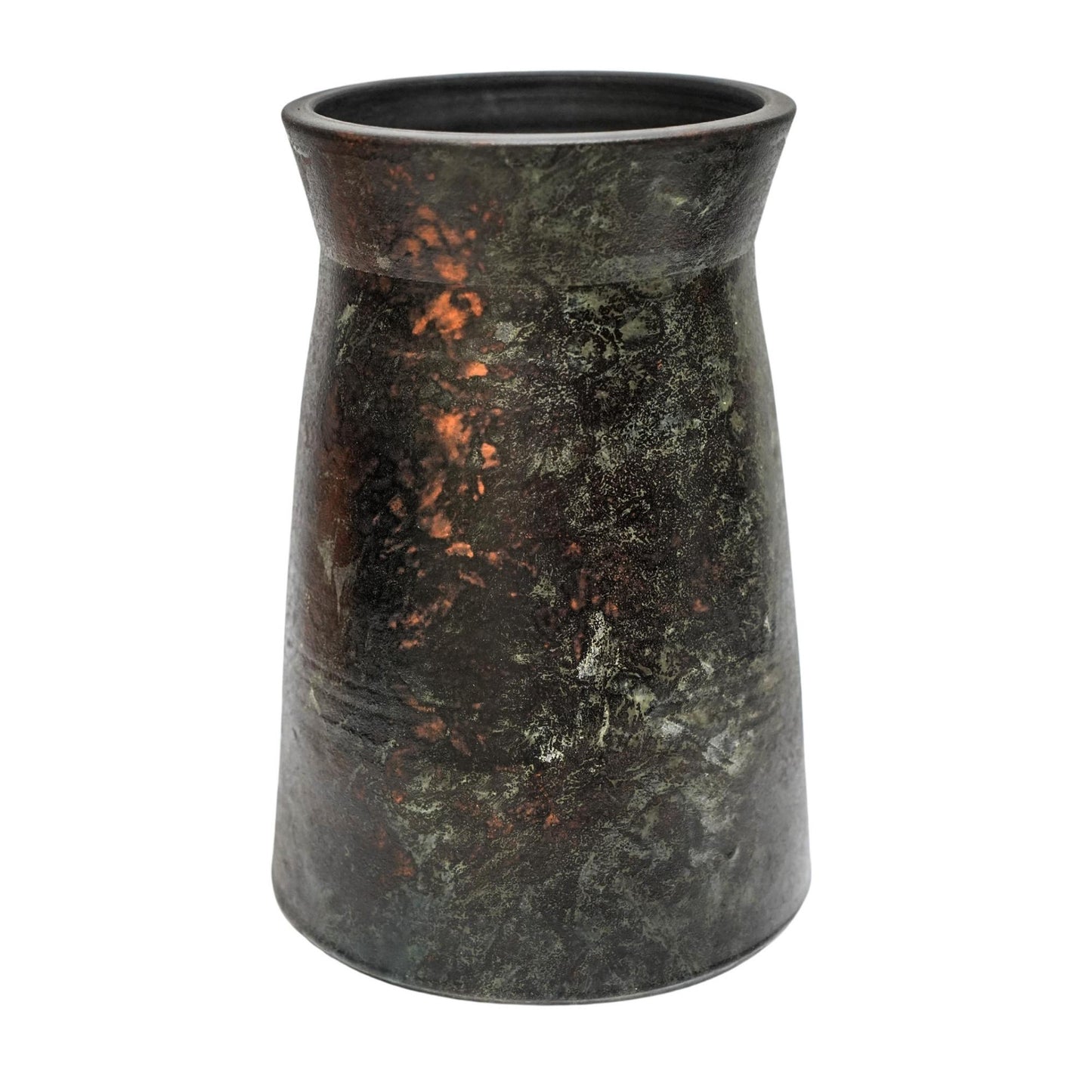 TheFoalyard Ivyline Kew Royal Botanic Gardens Handthrown Vase Old Bronze