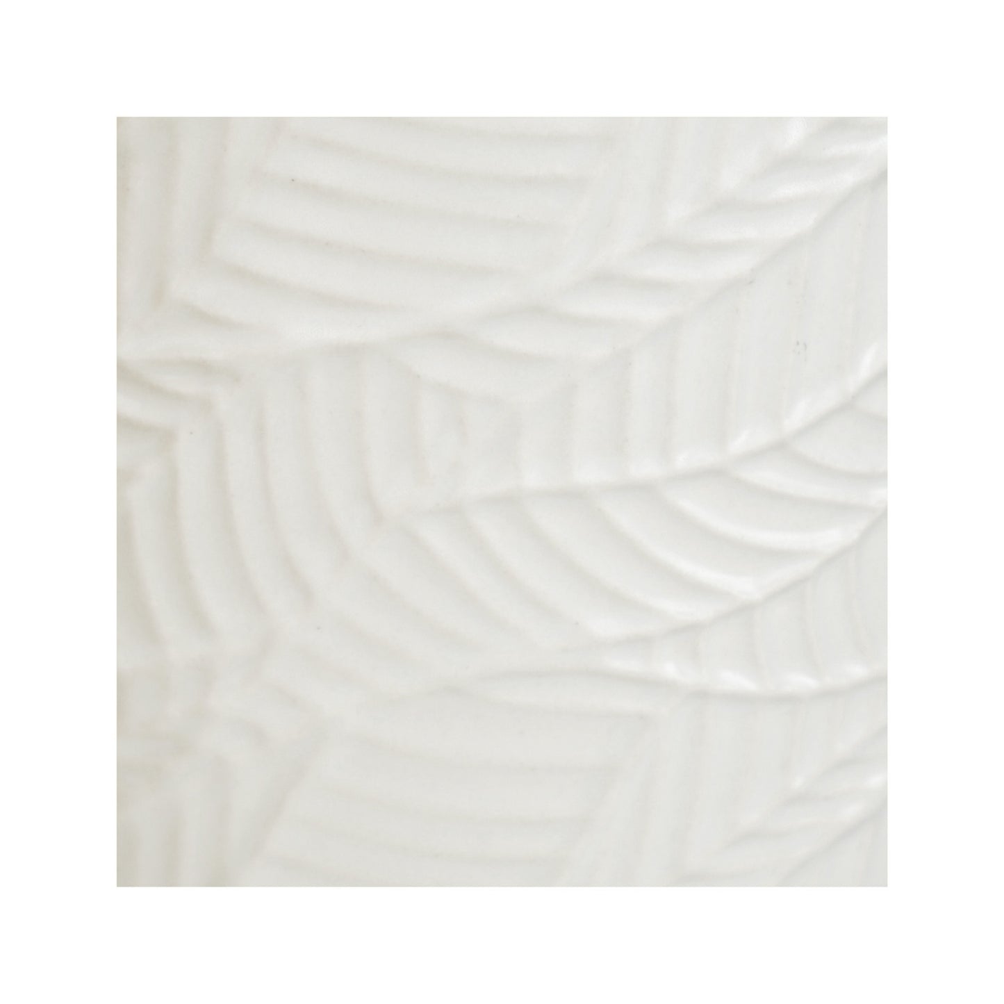 TheFoalyard Ivyline Kew Royal Botanic Gardens Leaf Embossed Ivory Cork Planter
