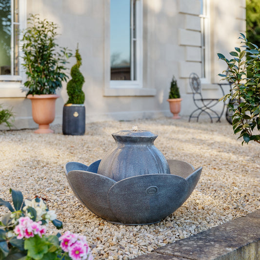 TheFoalyard Ivyline Kew Royal Botanic Gardens Petal Bowl Water Feature