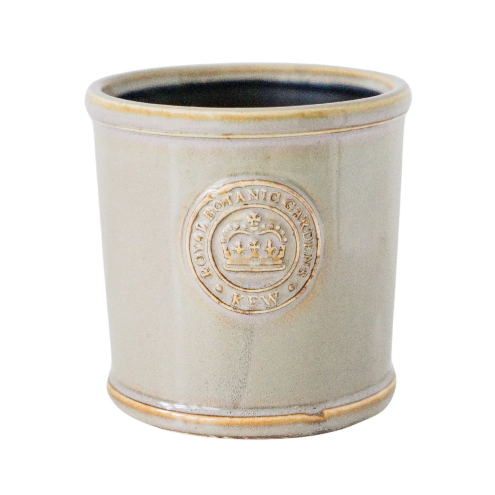 TheFoalyard Ivyline Kew Royal Botanic Gardens Reactive Glaze Planter Ivory