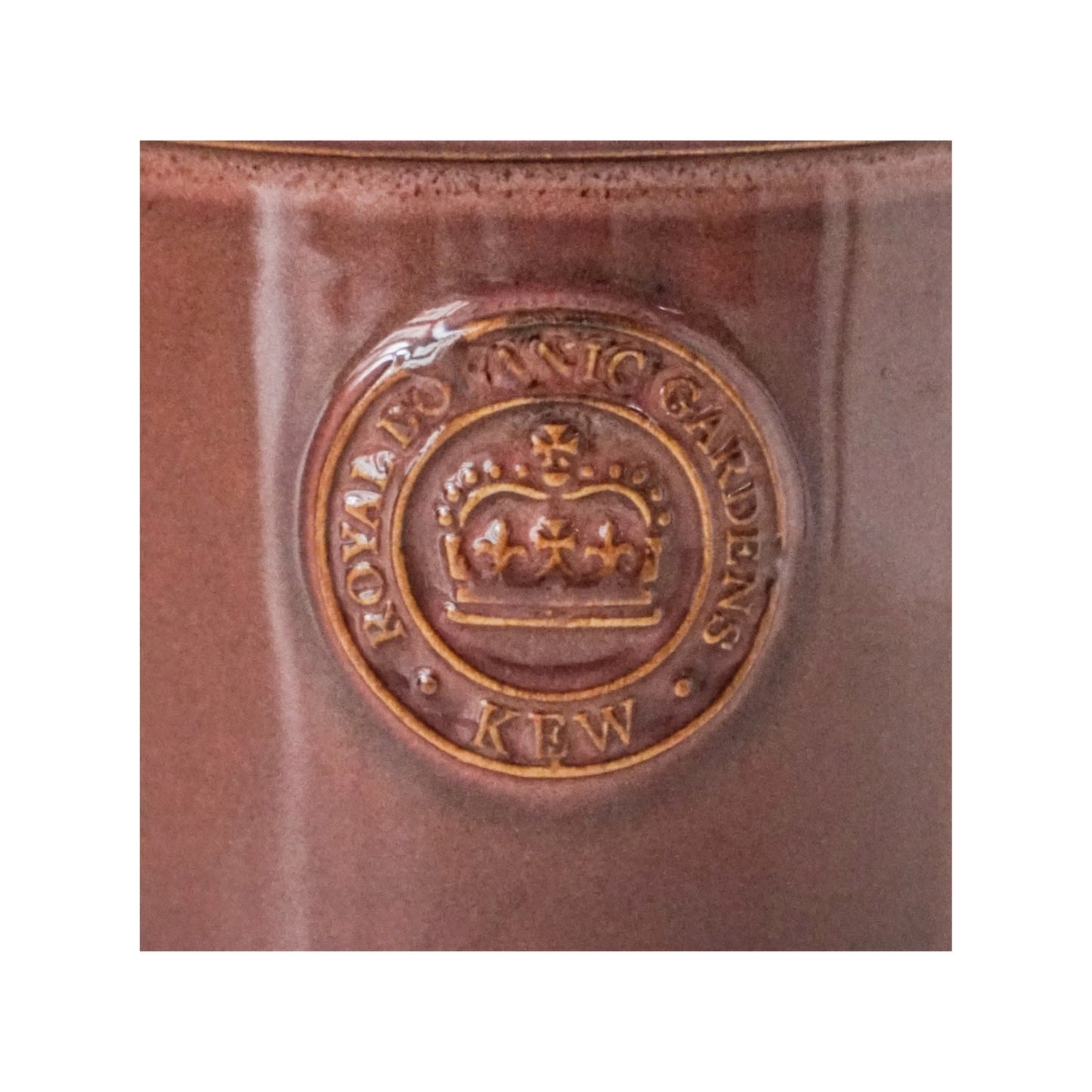 TheFoalyard Ivyline Kew Royal Botanic Gardens Reactive Glaze Planter Ivory