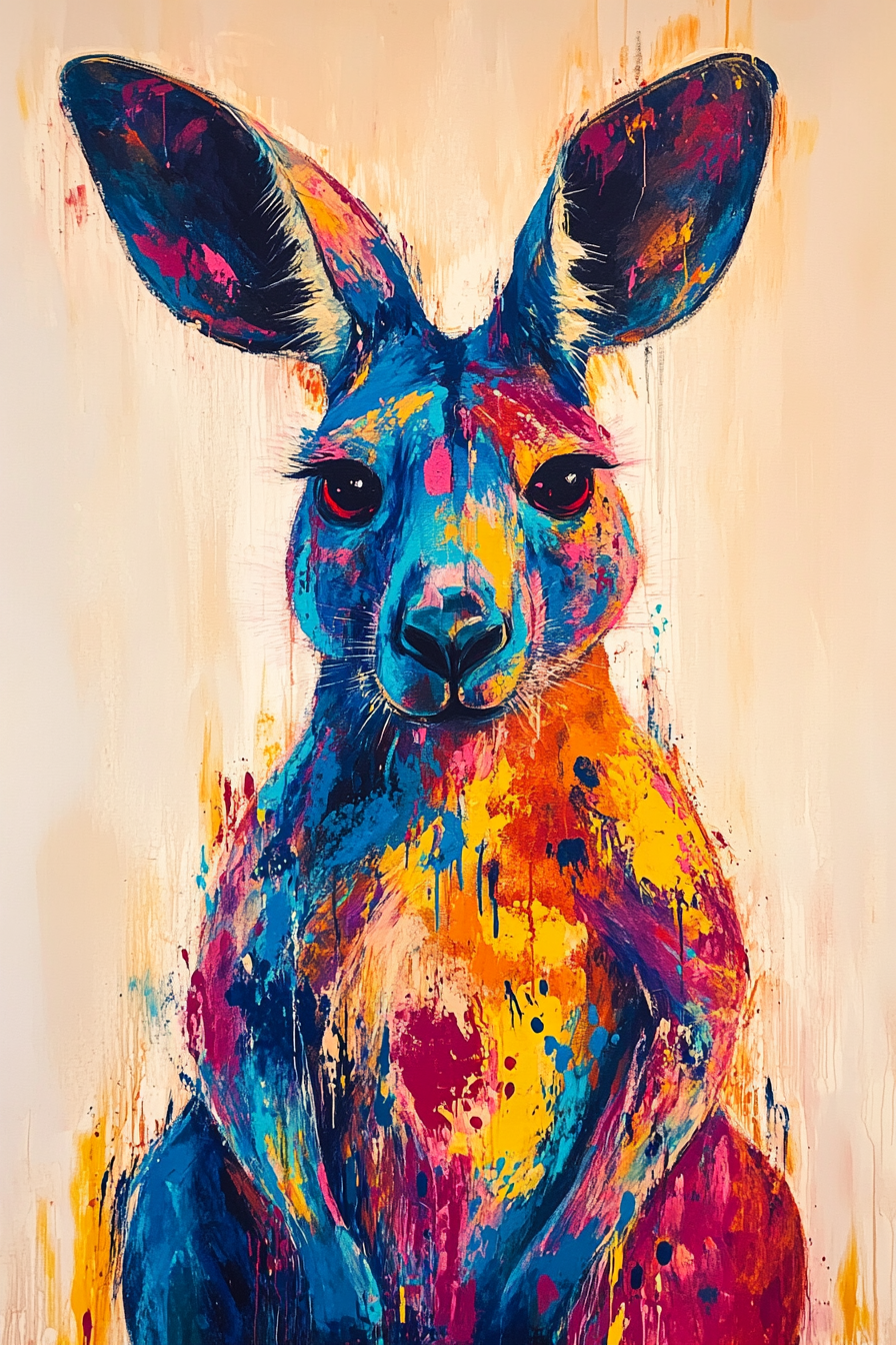 Kangaroo Dreamscape Blanket