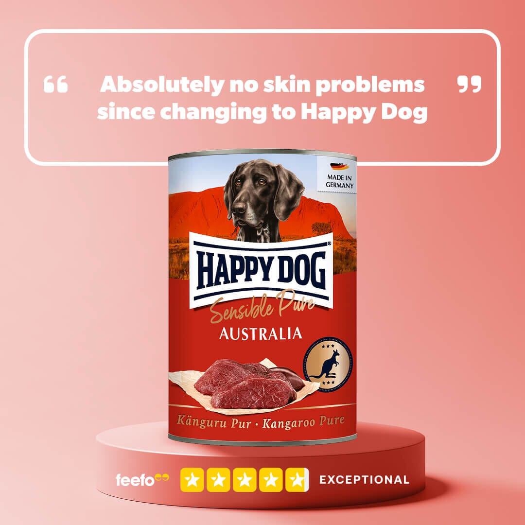 Happy Dog Pure Kangaroo Wet Dog Food (Australia)