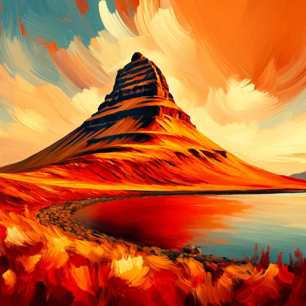 Kirkjufell Warmth Canvas