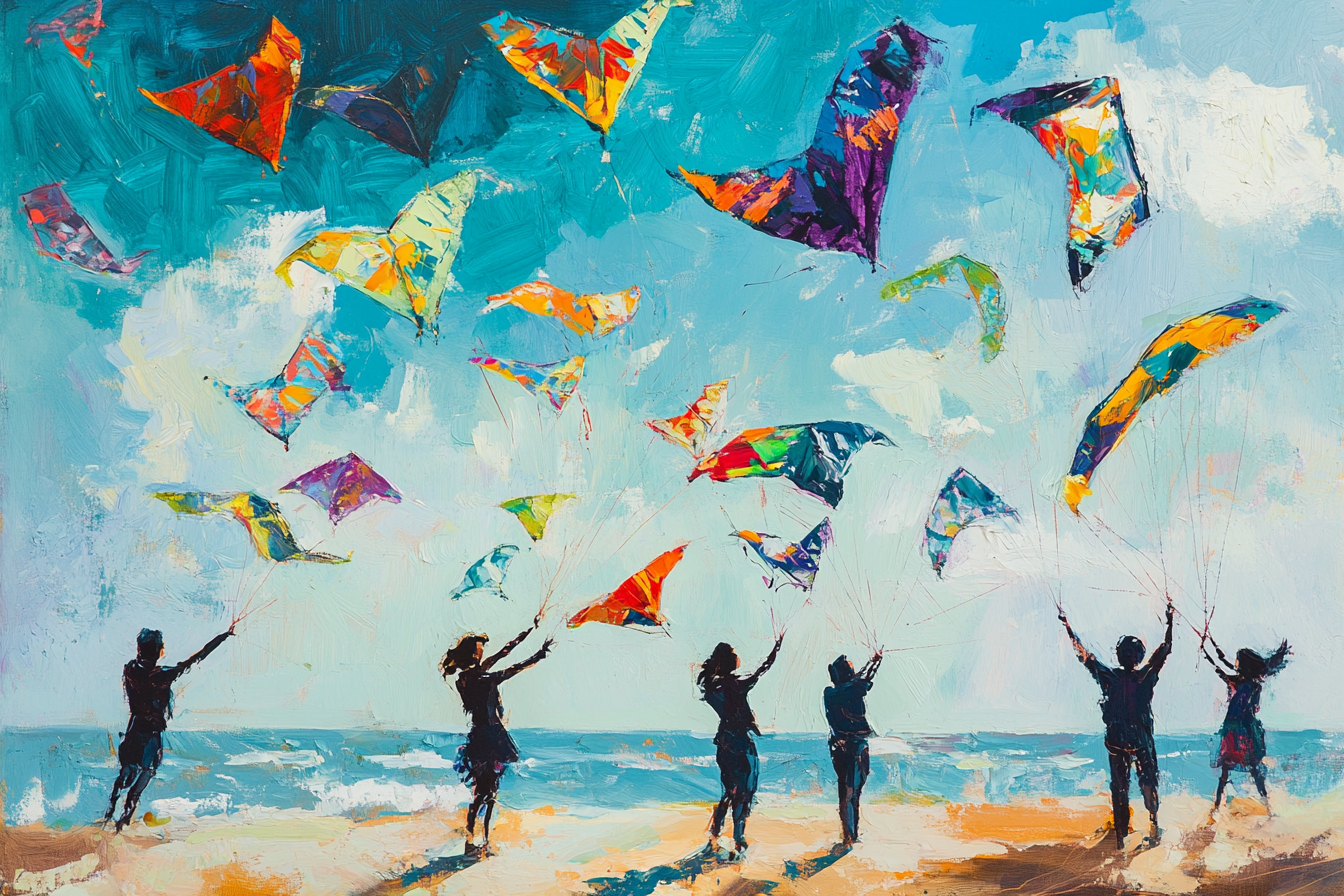 Kite Dreams Canvas