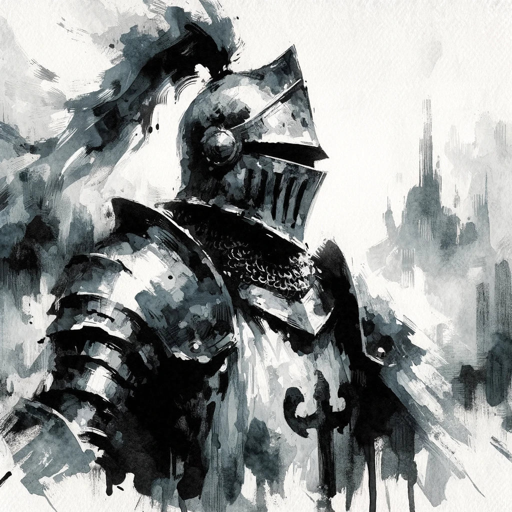 Knight's Resolve Canvas