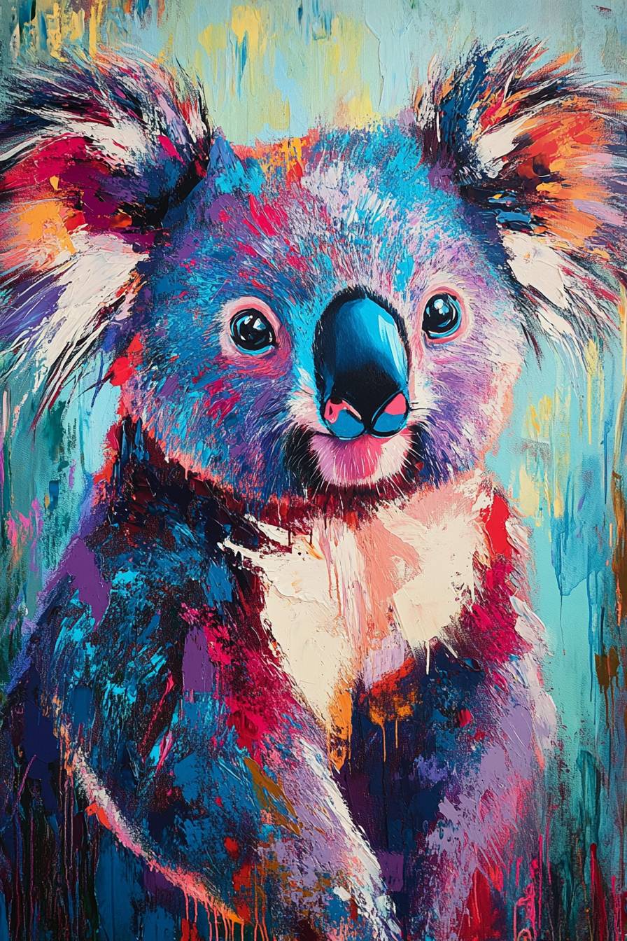 Koala Dreaming Canvas