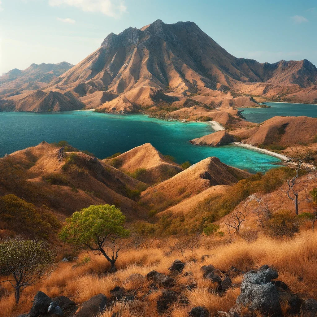 Komodo Island Wilderness Canvas