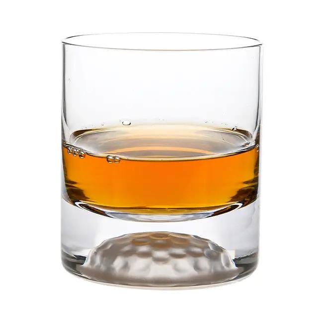 Golf Ball Glass Tumblers - 235ml - Set of 6