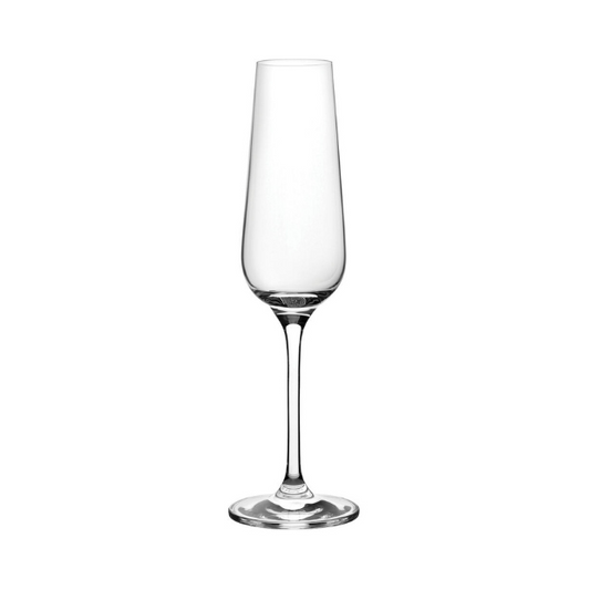 Invitation Glass Champagne Flutes - 180ml - Set of 6