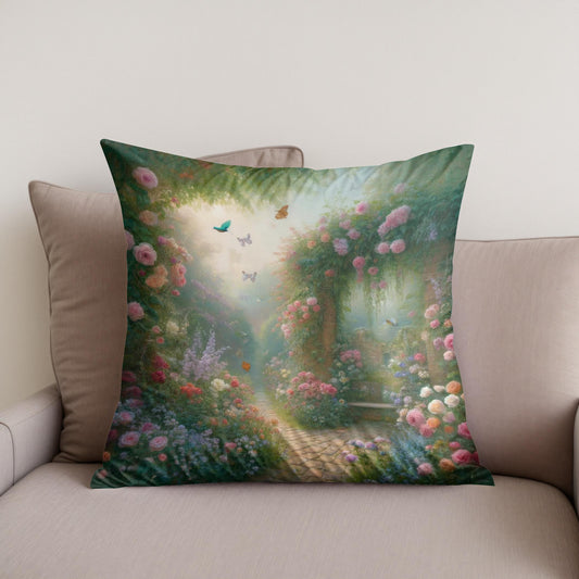 Secret Garden Retreat Cotton Cushion