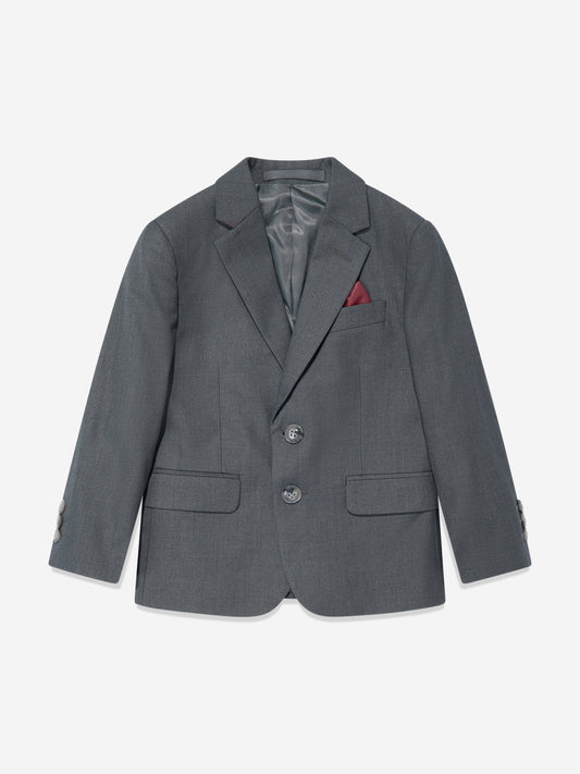 SUITLAB London Boys 7 Piece Suit Set in Grey