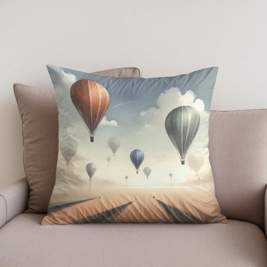Ascend in Serenity Cotton Cushion
