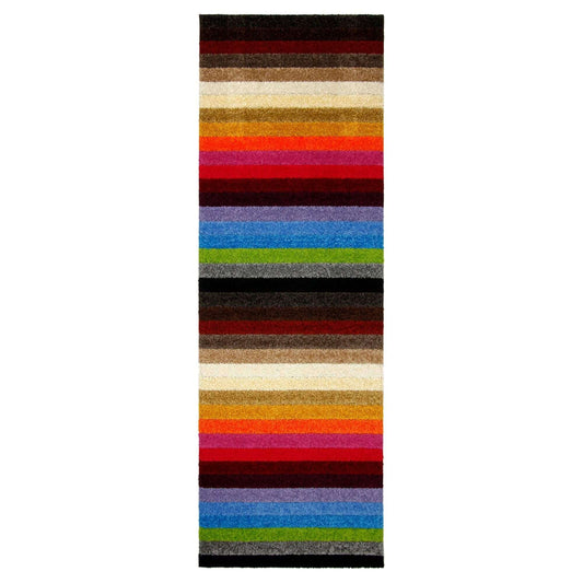Alya Striped Multicolour Rugs | 117M