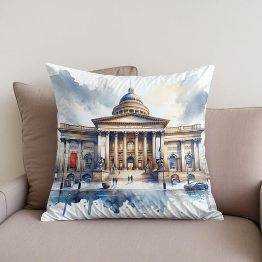 Liverpool Walker Gallery Cotton Cushion