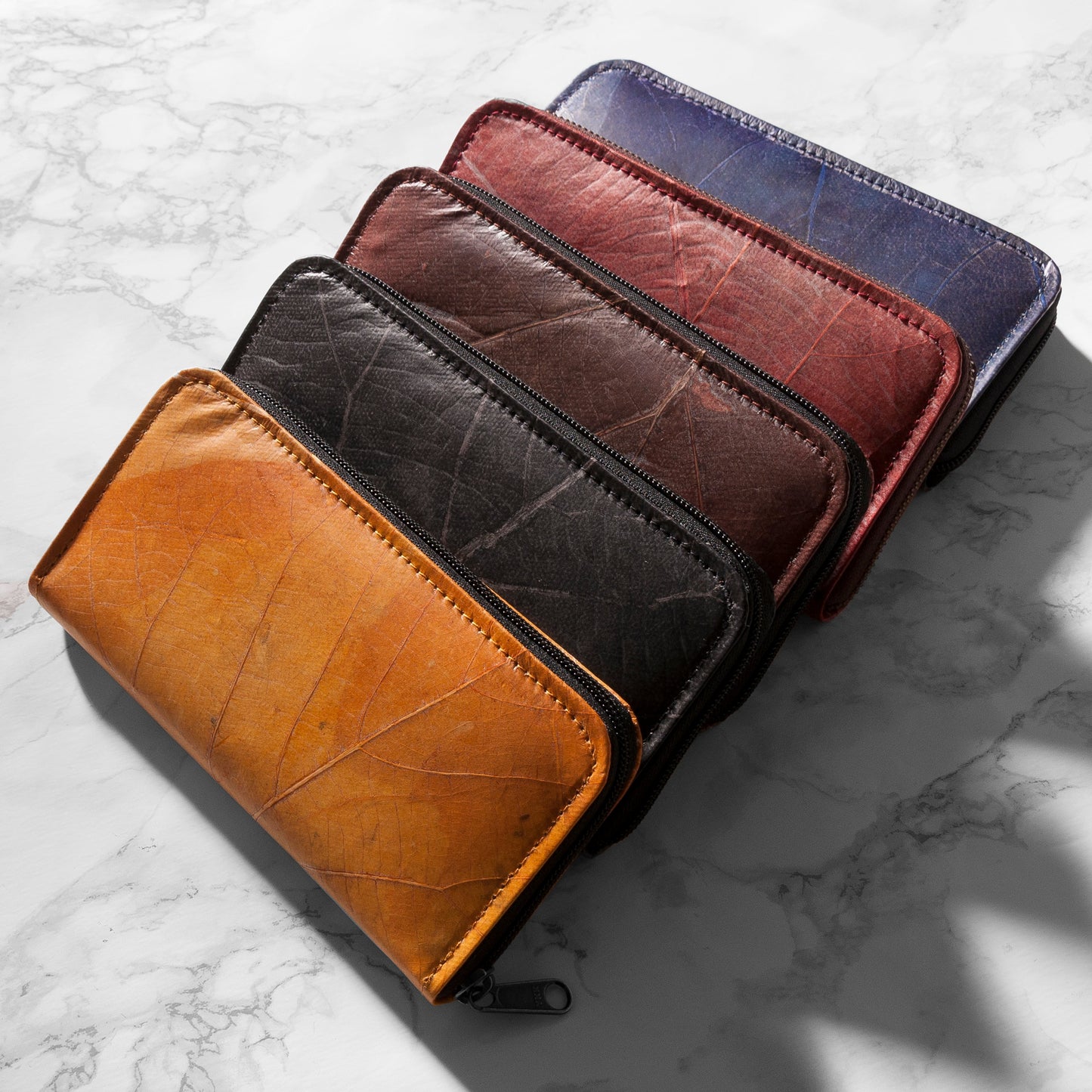 Vegan Leather Zip Over Purse