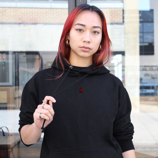 Tiny Ladybug Embroidered Hoodie (Unisex)