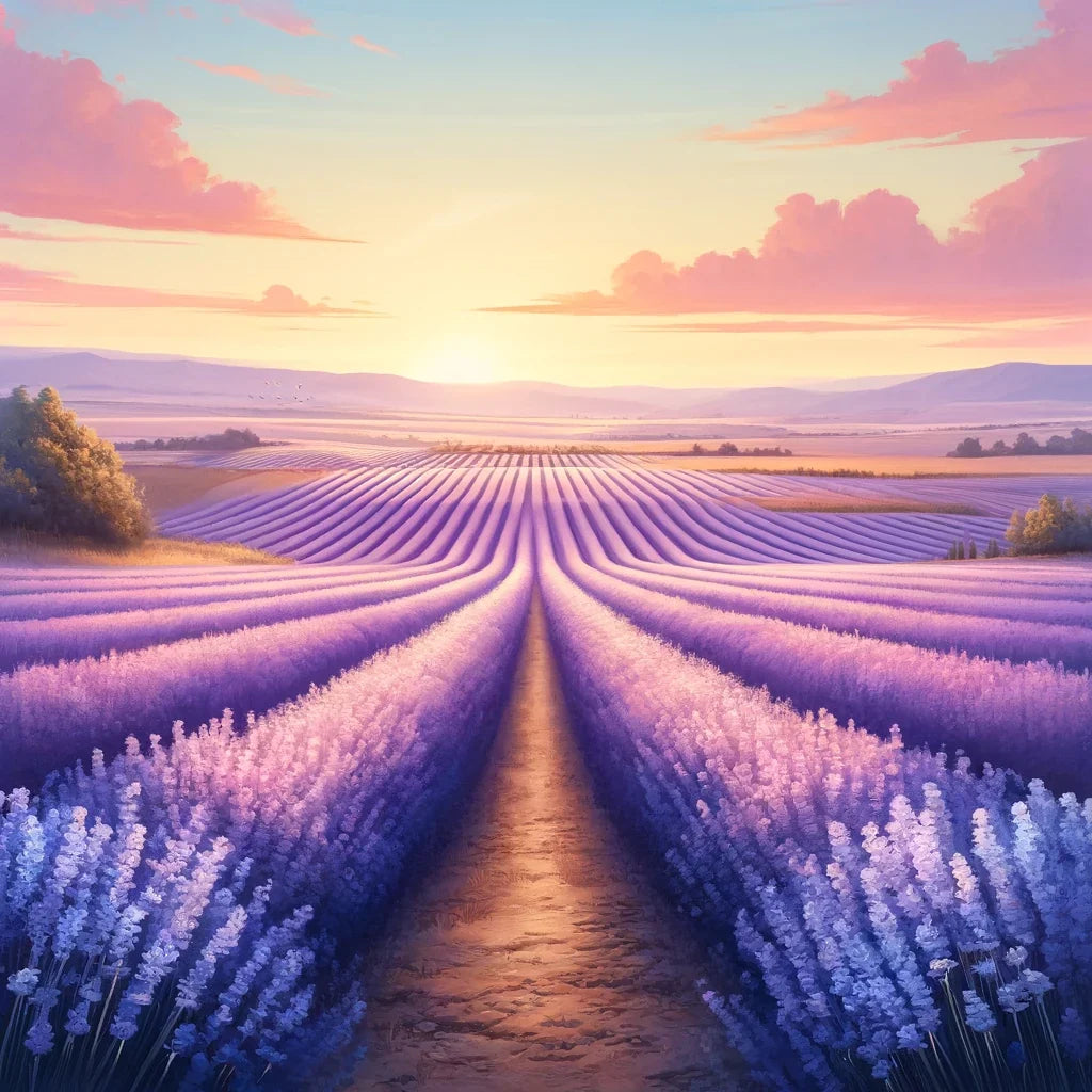 Lavender Tranquility Canvas
