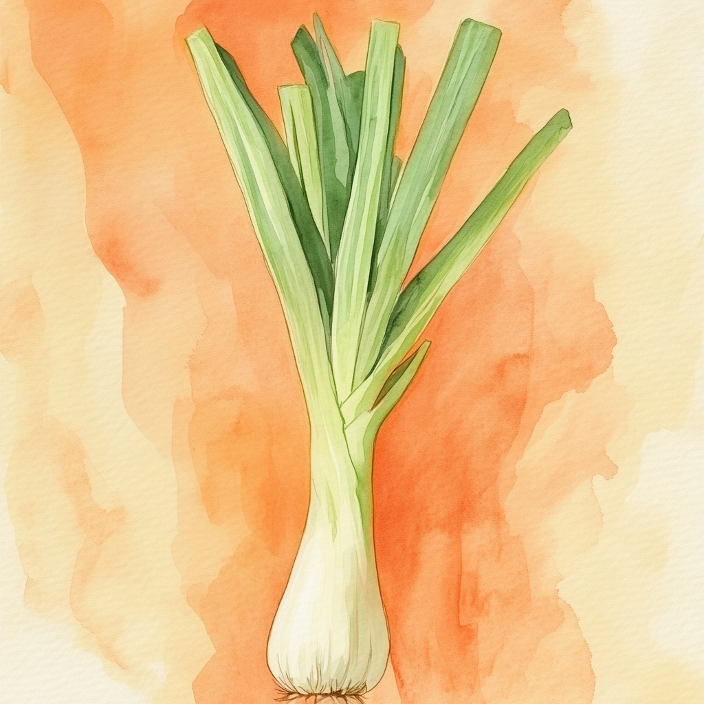 Leek Harmony Canvas
