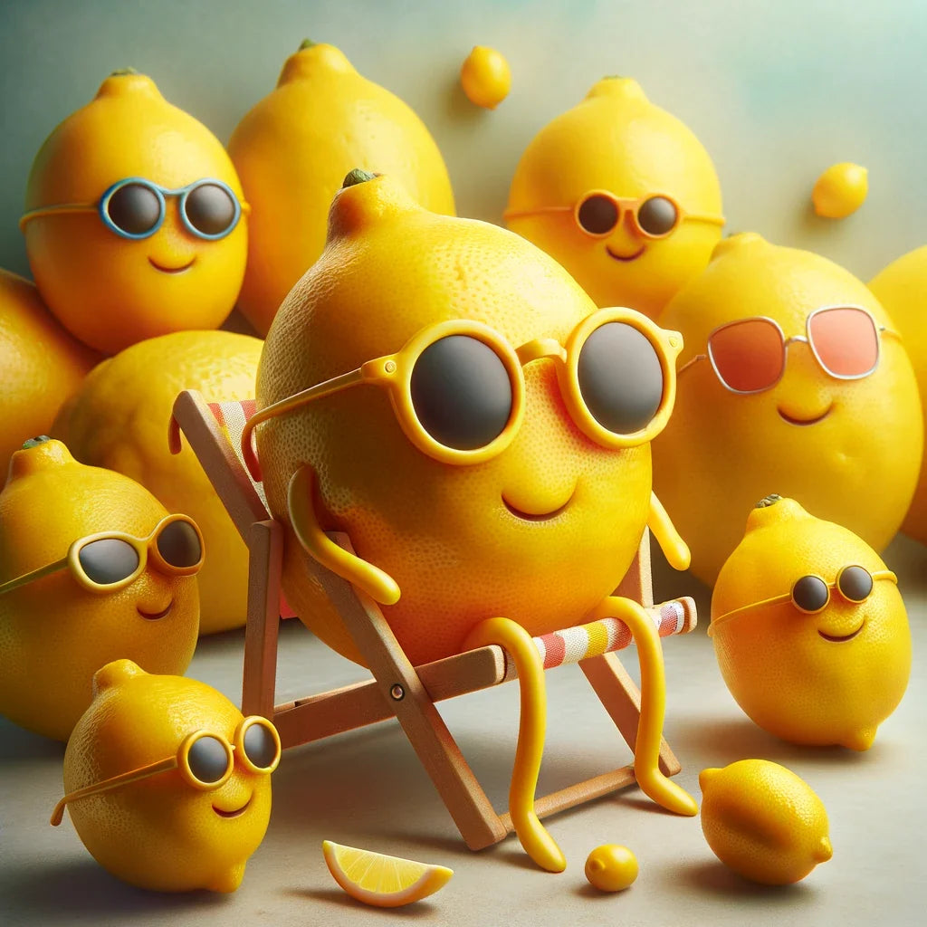 Lemonade Whimsy Canvas