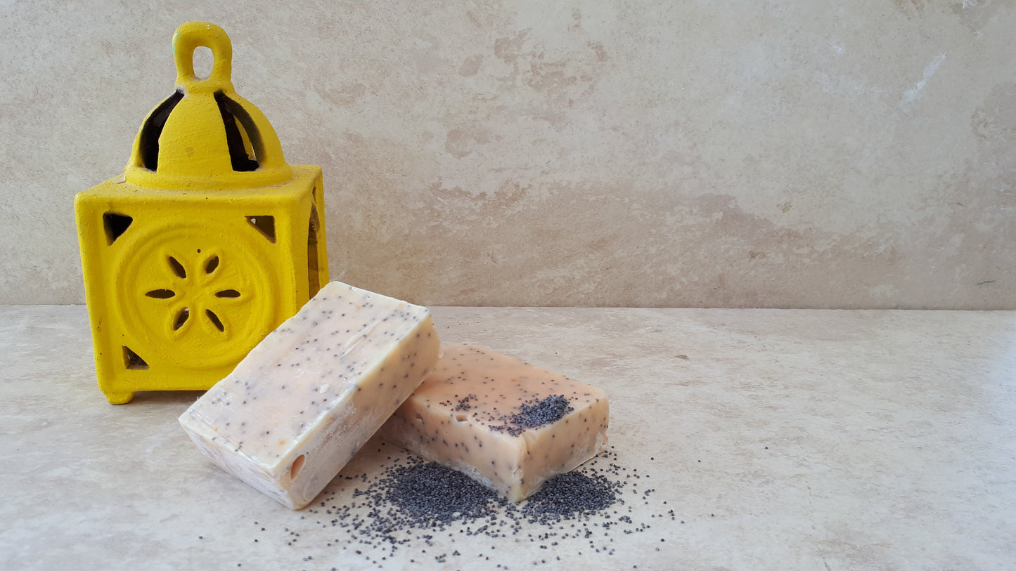Lemon and Poppyseed Soap
