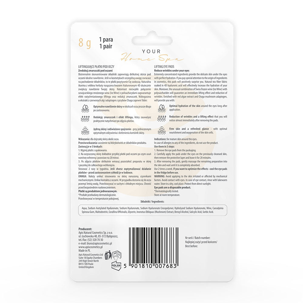 Apis Lifting Eye Patches | 8g