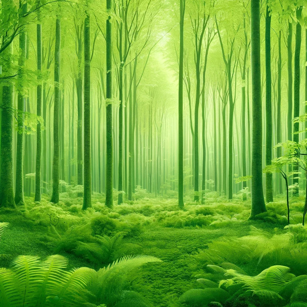 Lime Green Canopy Canvas