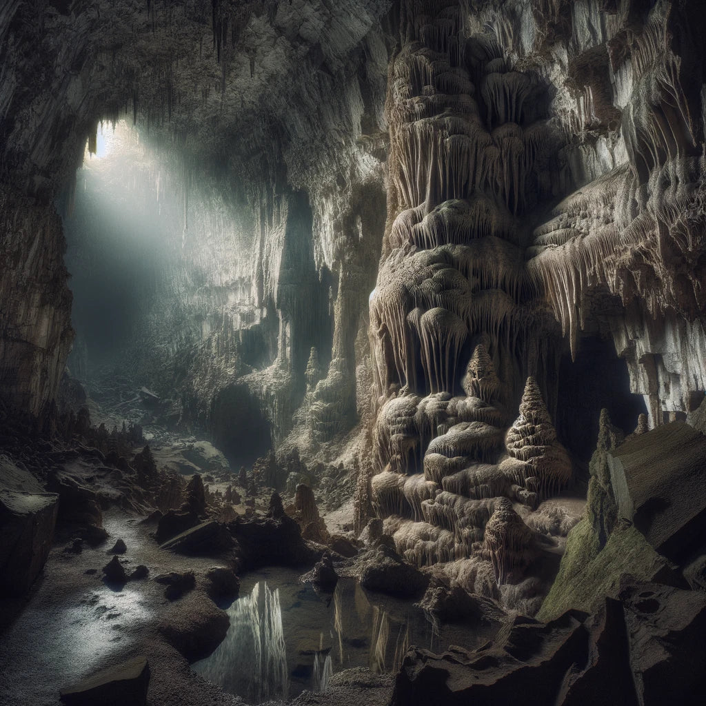 Limestone Cave Canvas
