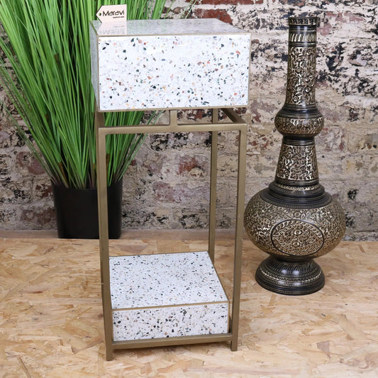 Lira Terrazzo Side Table