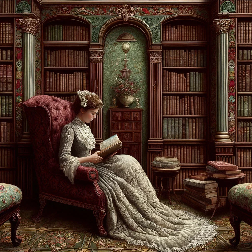 Literary Reverie Canvas